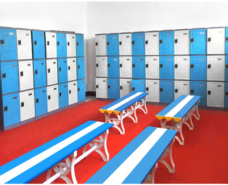 三層塑料更衣柜儲(chǔ)物柜規(guī)格尺寸